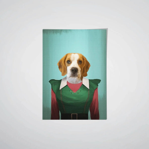 The Female Elf - Custom Pet Poster