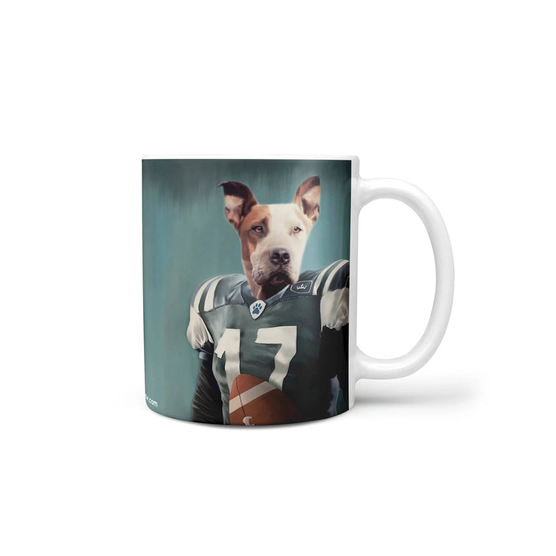 The Football Player - Custom Mug