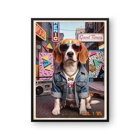 80s Retro Portrait