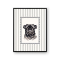 Watercolor Stamp Portrait