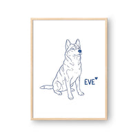 Minimalist Pet Portrait