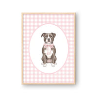 Bow Tied Pet Portrait