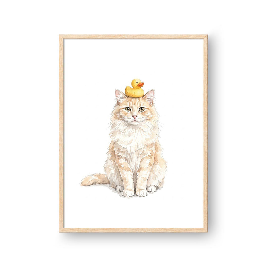 Rubber Ducky Pet Portrait
