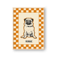 Checkered Pet Portrait