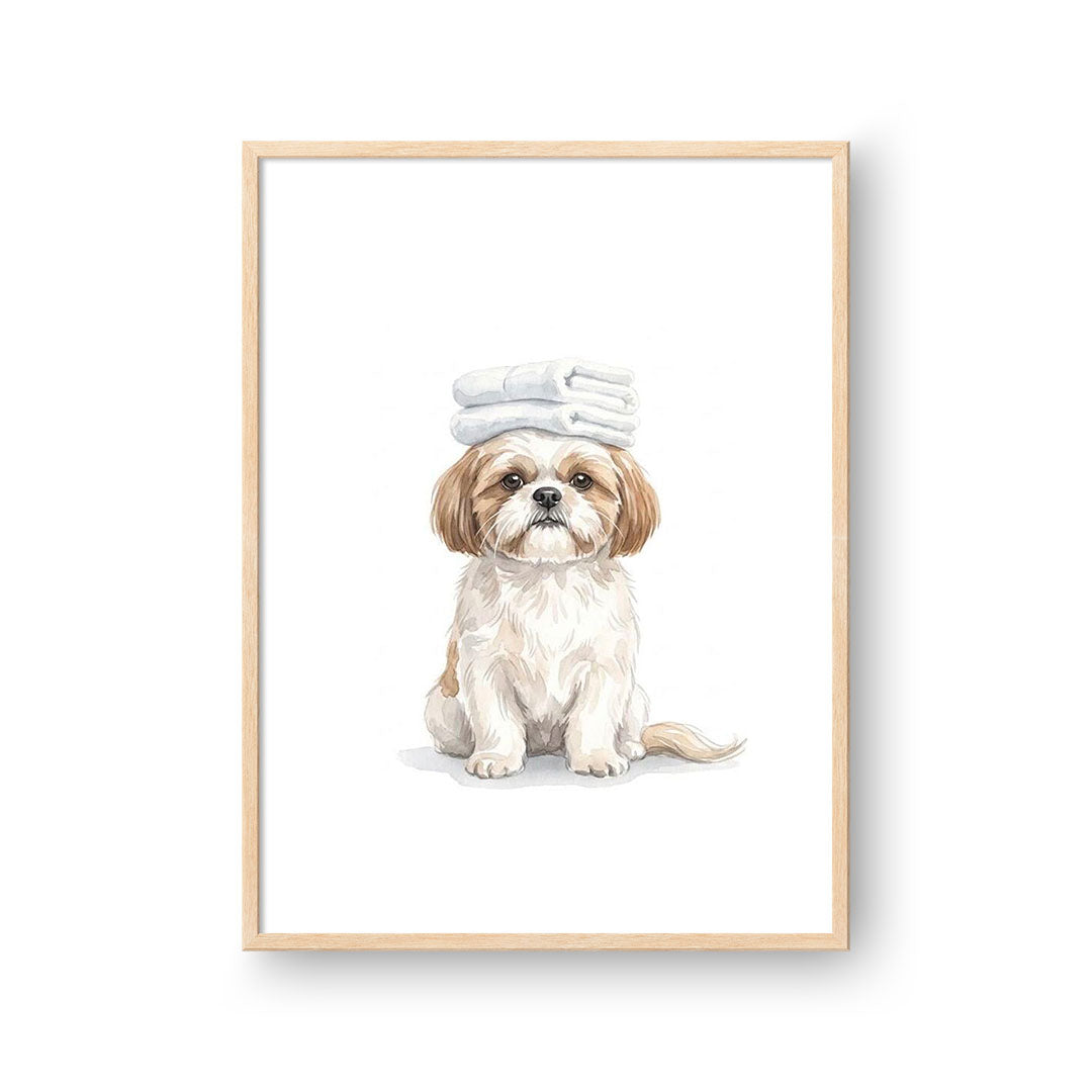 Fresh Towels Pet Portrait
