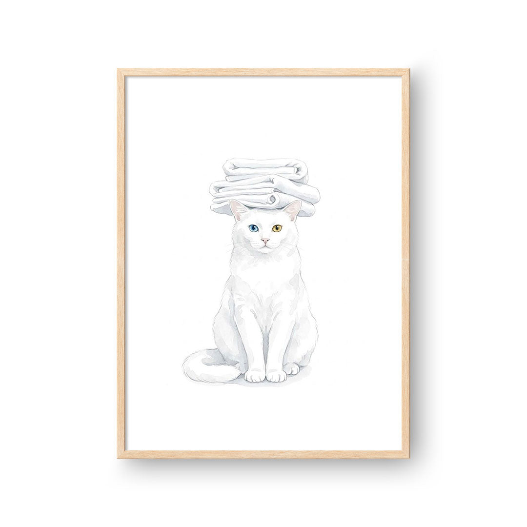Fresh Towels Pet Portrait