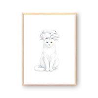 Fresh Towels Pet Portrait