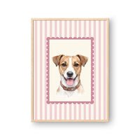 Watercolor Stamp Portrait