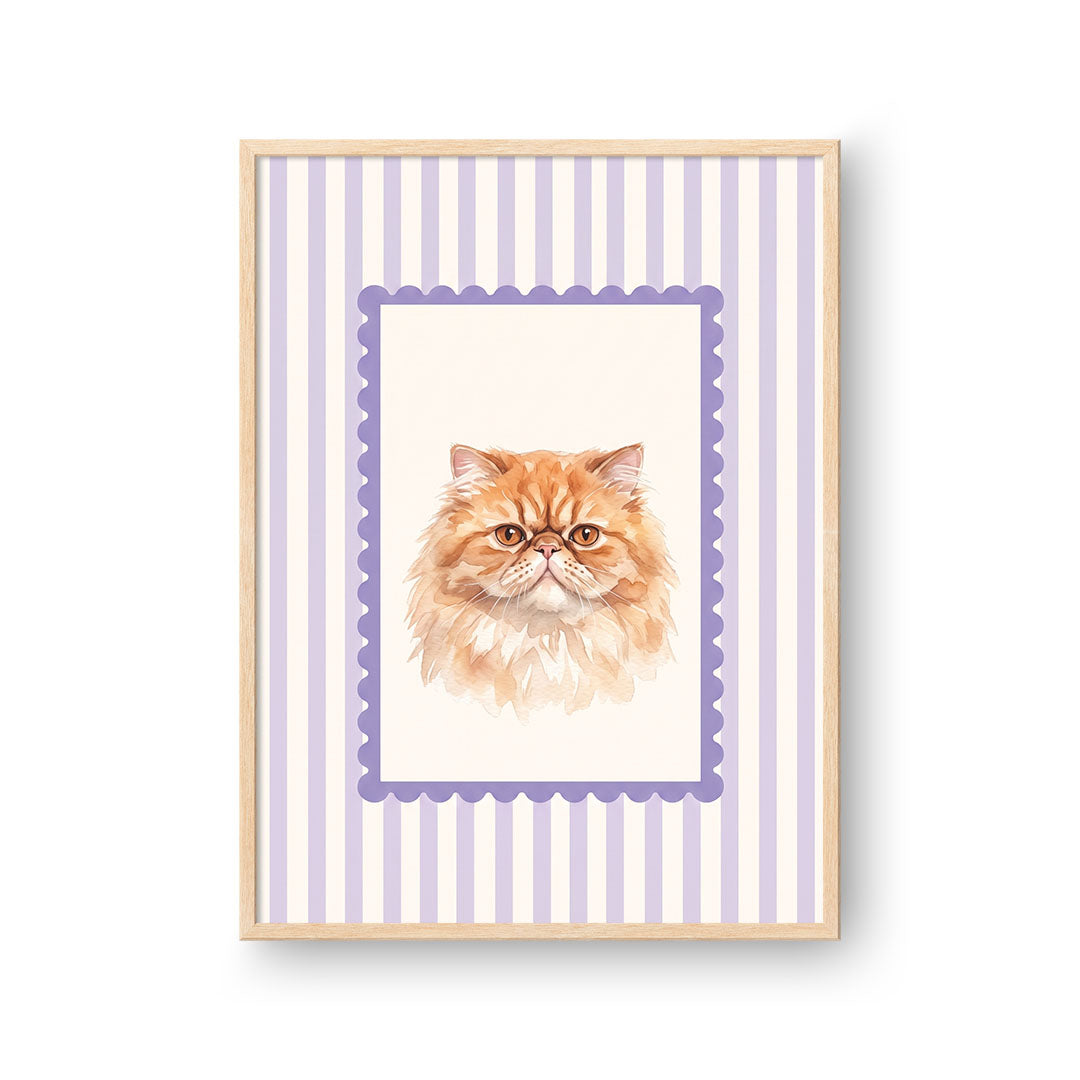 Watercolor Stamp Portrait