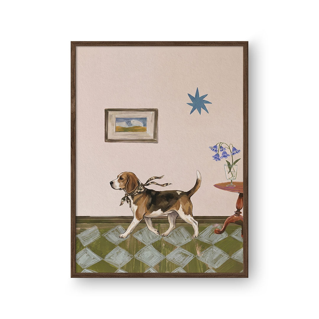 Chic Pet Portrait