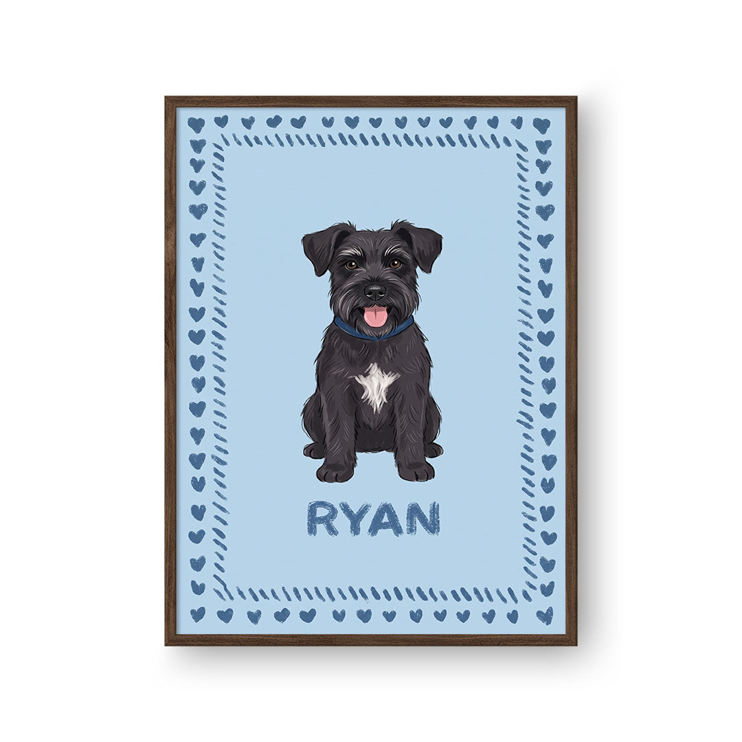Frame of Hearts Portrait