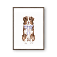 Bow Tied Pet Portrait