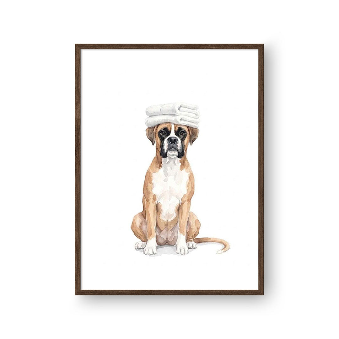 Fresh Towels Pet Portrait