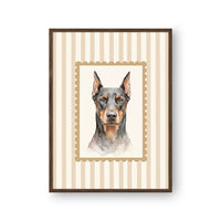 Watercolor Stamp Portrait