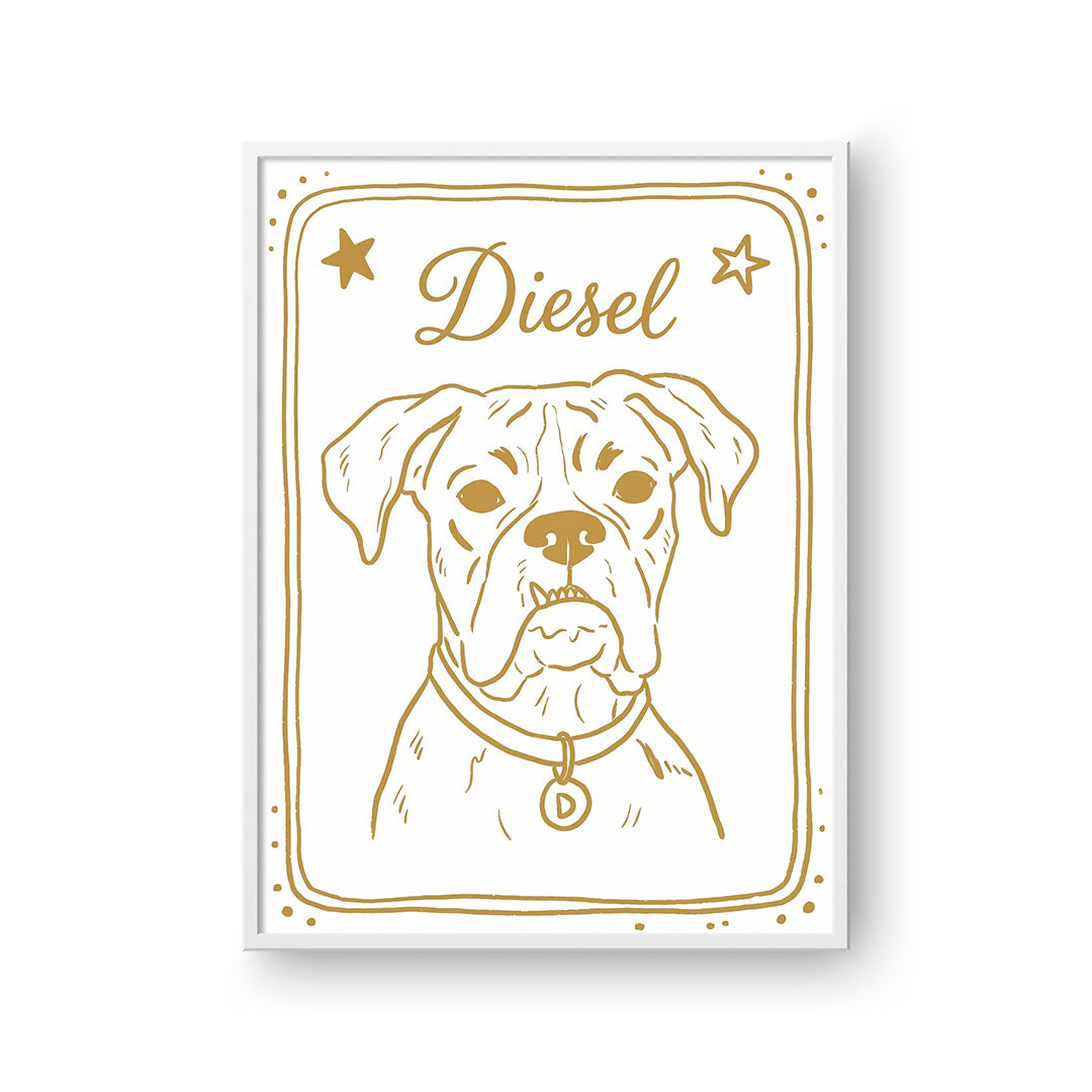 Mystical Doodle Pet Portrait