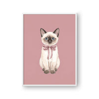 Bow Tied Pet Portrait