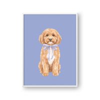 Bow Tied Pet Portrait