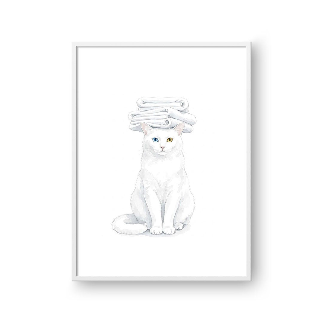 Fresh Towels Pet Portrait