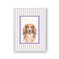 Watercolor Stamp Portrait