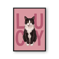 Contemporary Pet Portrait