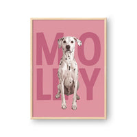 Contemporary Pet Portrait