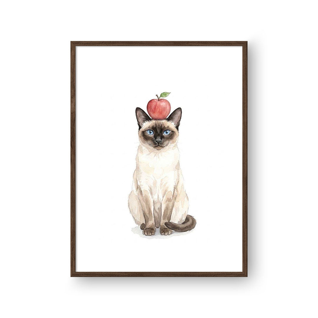 Balancing Apple Pet Portrait