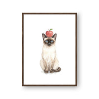 Balancing Apple Pet Portrait
