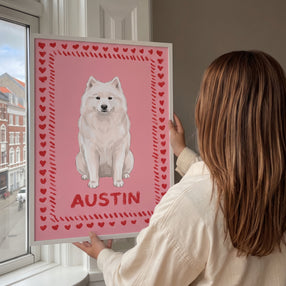 Frame of Hearts Portrait
