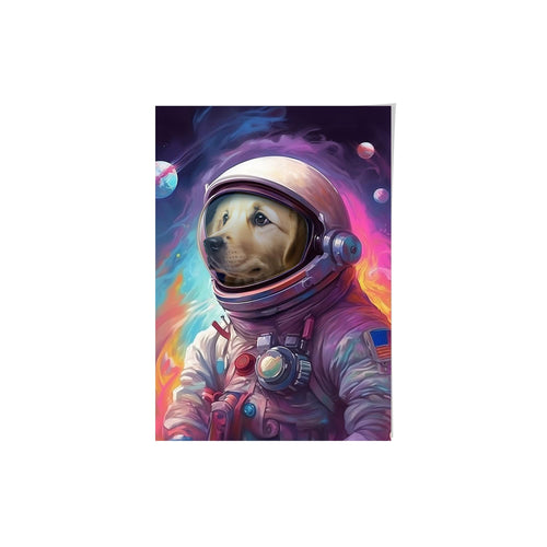 Crown and Paw - Poster Galactic Pet - Custom Pet Poster