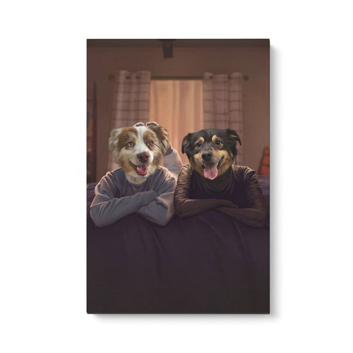 Crown and Paw - Canvas Ginny and Georgia - Custom Pet Canvas