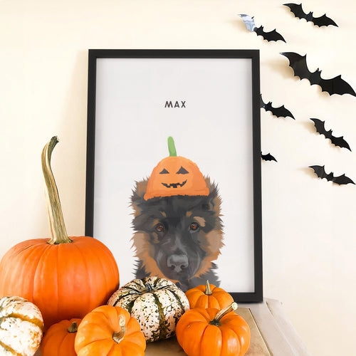 Halloween Pet Portrait - One Pet