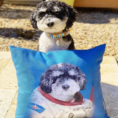 Crown and Paw - Throw Pillow The Astronaut - Custom Throw Pillow