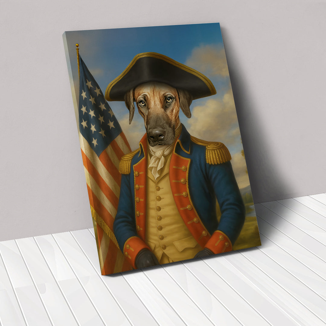 The War Patriot - Custom Pet Canvas