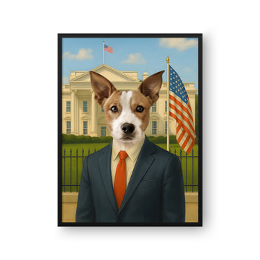 The POTUS - Custom Pet Poster
