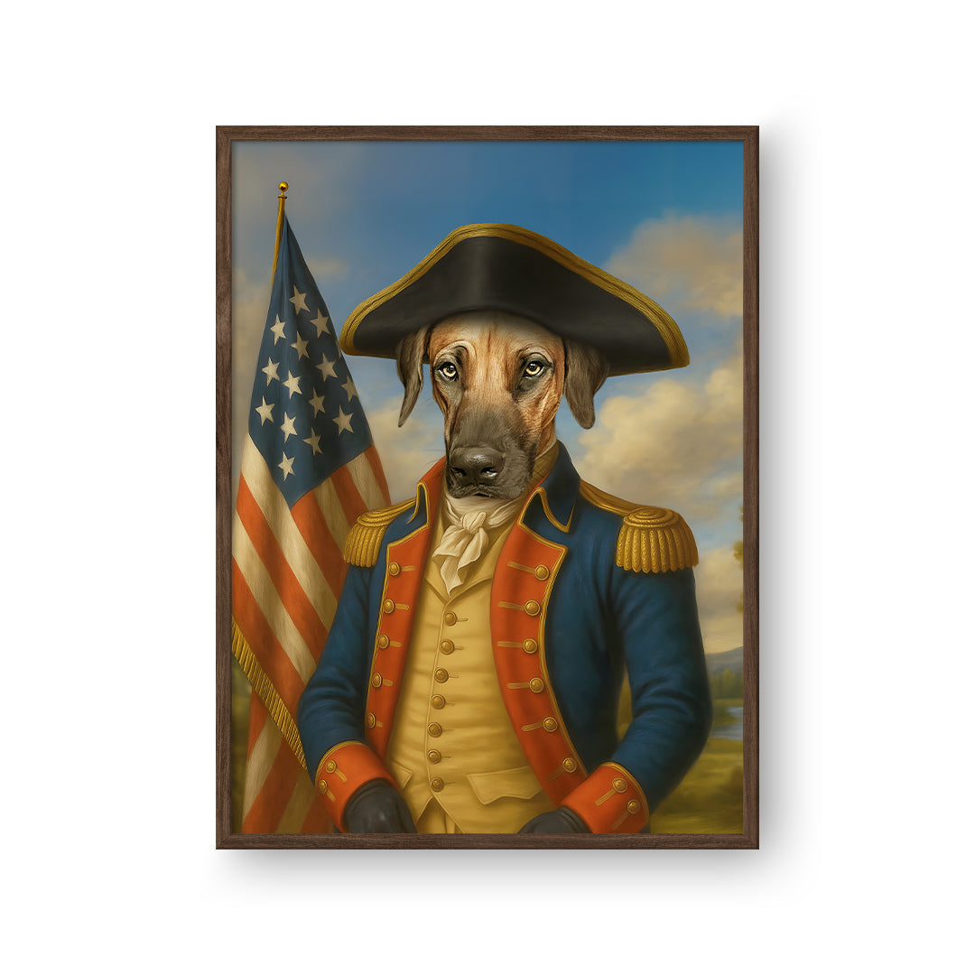The War Patriot - Custom Pet Poster