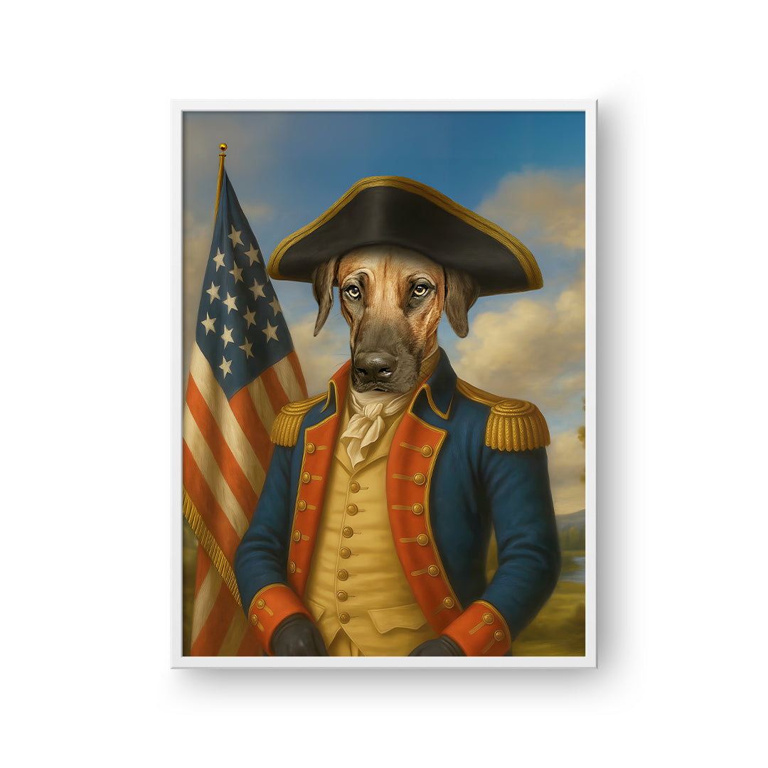 The War Patriot - Custom Pet Poster