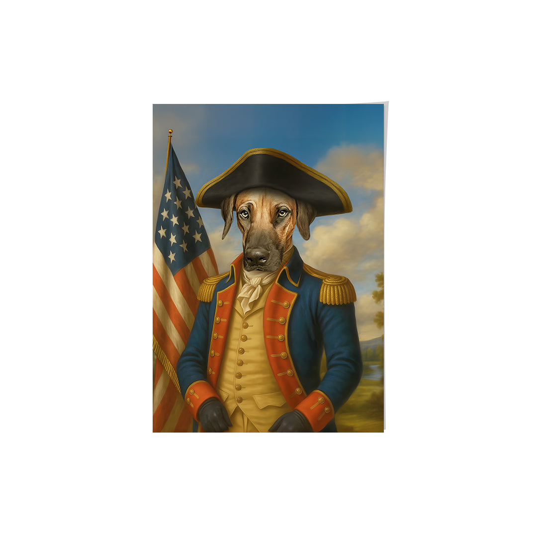 The War Patriot - Custom Pet Poster