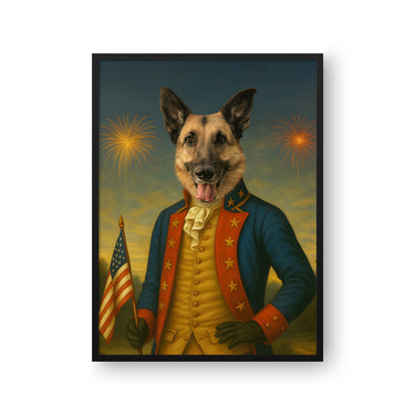 The 4th of July - Custom Pet Poster