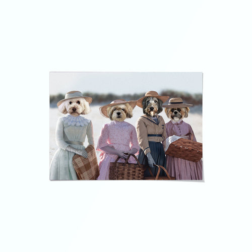 Crown and Paw - Poster Little Women - Custom Pet Poster 8.3" x 11.7" / Summer
