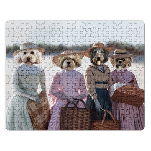 Crown and Paw - Puzzle Little Women - Custom Puzzle 11" x 14" / Summer