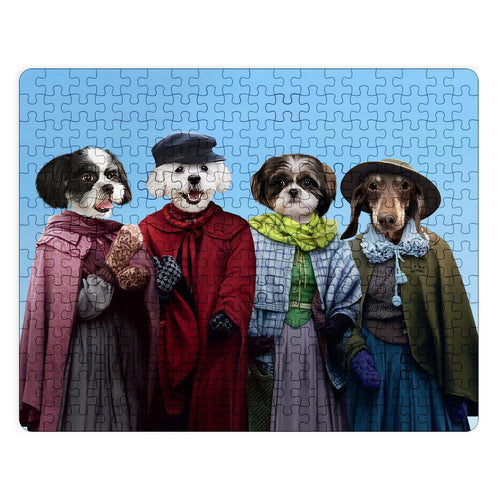 Crown and Paw - Puzzle Little Women - Custom Puzzle 11" x 14" / Winter