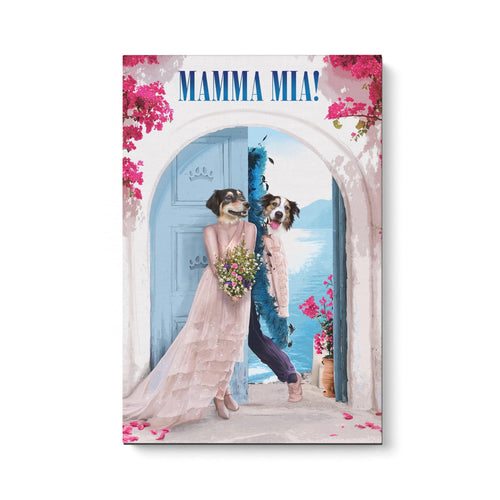 Crown and Paw - Canvas Mamma Mia - Custom Pet Canvas