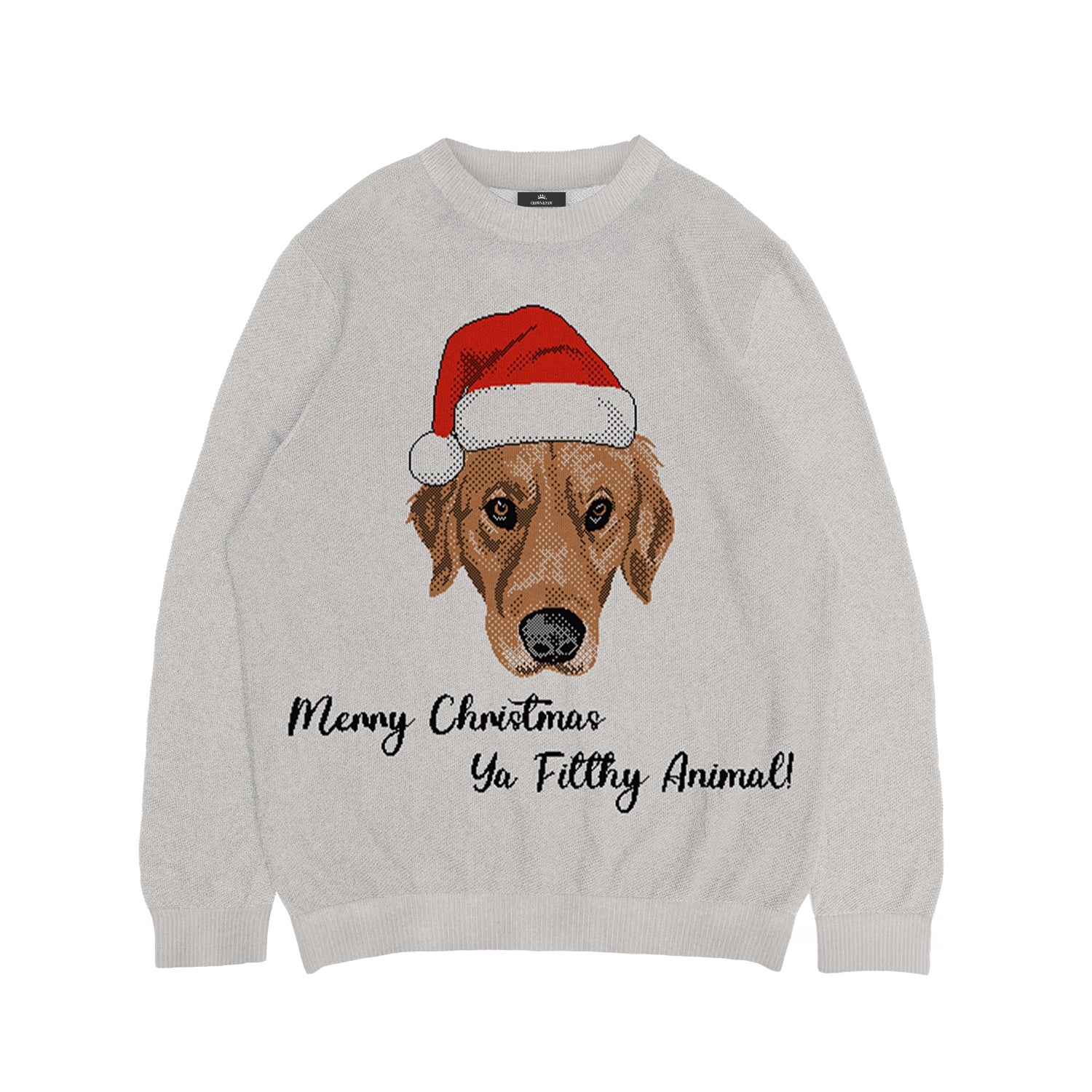 Merry Christmas Ya Filthy Animal Sweater - Custom Christmas Knitwear