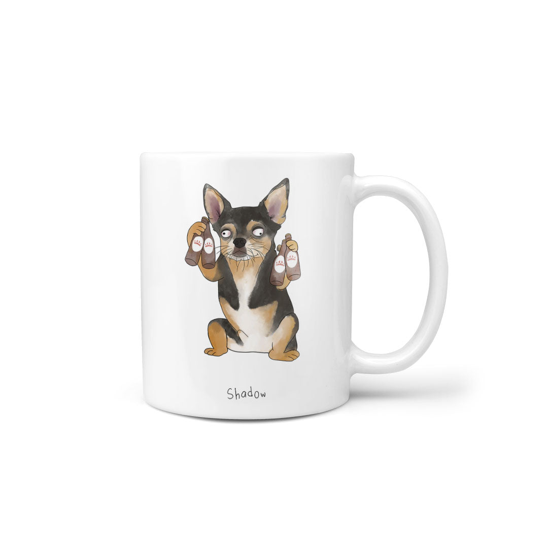 Custom Ugly Pet Portrait Mug - One Pet