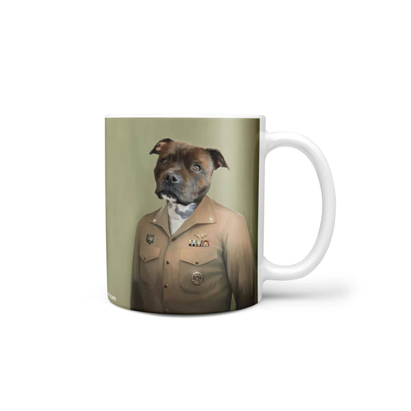 The Male Naval Officer - Custom Mug