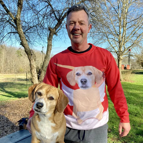 Pet Face Valentines Sweatshirt