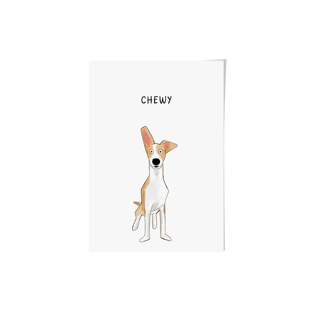 Funny Pet Cartoon Art Print - One Pet