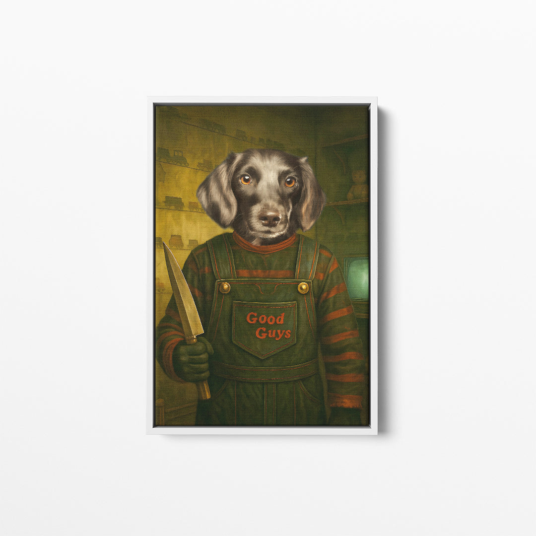 Puppy's Play - Custom Pet Canvas