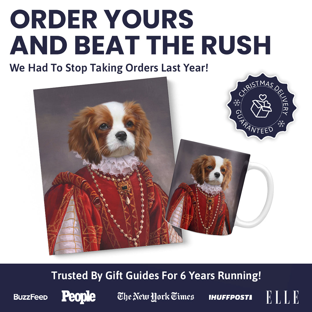 The Queen of Roses - Custom Pet Canvas