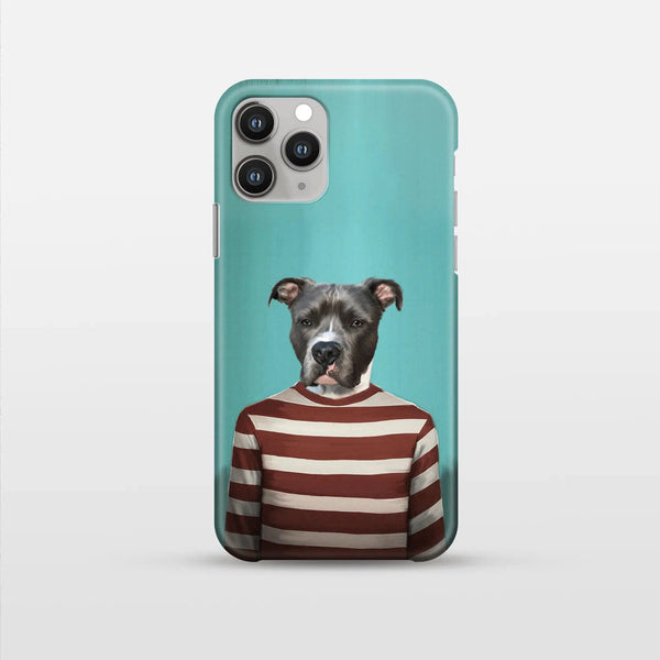 The Red Candy Cane - Custom Pet Phone Case
